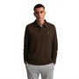 Lyle And Scott Vintage Heren Polo’s met lange mouwen Groen