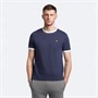 Lyle And Scott Vintage T-Shirts Ringer Homme Bleu Marine