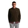 Lyle And Scott Vintage Sweatshirts Rips Panel Homme Kaki Foncé
