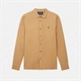 Lyle And Scott Vintage Heren Chunky Slub Overhemden met lange mouwen Camel