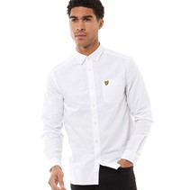 Lyle And Scott Vintage Mens Oxford Shirt White