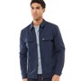 Lyle And Scott Vintage Mens Nylon Pocket Overshirt Dark Navy