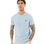 Lyle And Scott Vintage Mens Plain T-Shirt Away Blue