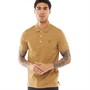 Lyle And Scott Vintage Mens Plain Polo Shirt Anniversary Gold