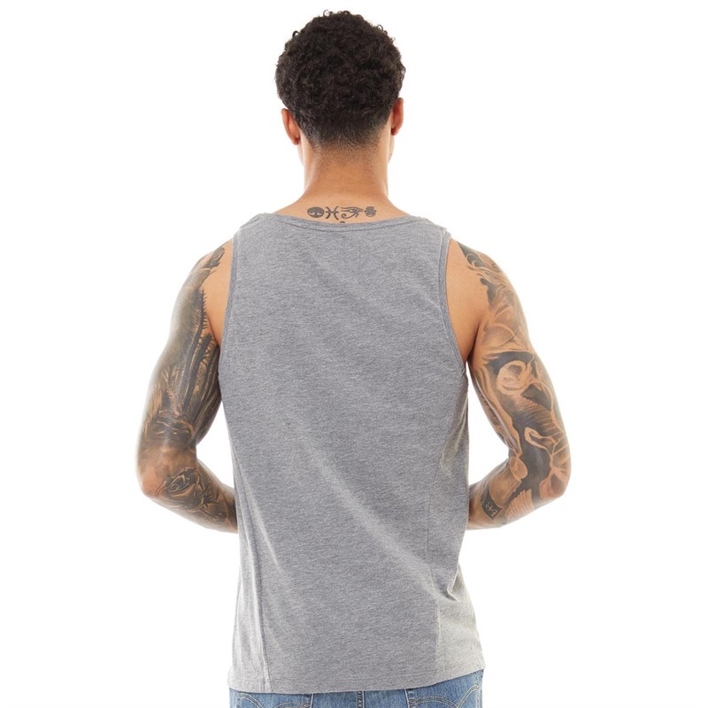 Lyle And Scott Vintage Mens Dartmoor Vest Grey Marl