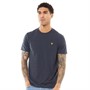 Lyle And Scott Vintage Mens Chest Pocket T-Shirt Dark Navy