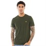 Lyle And Scott Vintage Mens Chest Pocket T-Shirt Dark Sage