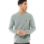 Lyle And Scott Vintage Mens Crew Neck Lambswool Blend Jumper Blue Marl
