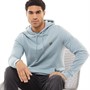 Lyle And Scott Vintage Mens Pullover Hoodie Away Blue