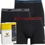 Lyle And Scott Vintage Mens Quincy Three Pack Trunks Black/Multi