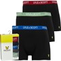 Lyle And Scott Vintage Mens Barclay Three Pack Trunks Black