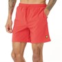 Lyle And Scott Vintage Mens Seersucker Swim Shorts Hot Red