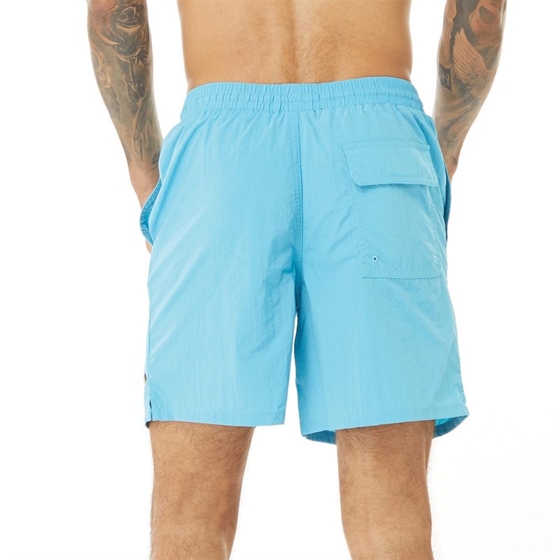 Lyle And Scott Vintage Mens Plain Swim Shorts Iris Blue