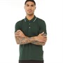 Lyle And Scott Vintage Mens Tipped Polo Green/White