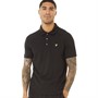 Lyle And Scott Vintage Mens Ottoman Insert Polo Jet Black