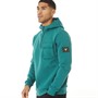 Lyle And Scott Vintage Mens Pocket Hoodie Malachite Green