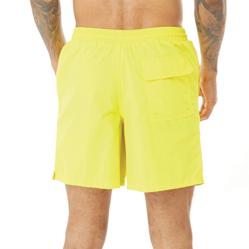 Lyle And Scott Vintage Mens Plain Swim Short Sunshine Yellow