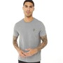 Lyle And Scott Vintage Mens Plain T-Shirt Mid Grey Marl