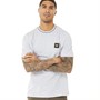 Lyle And Scott Vintage T-Shirts Casuals Homme Gris Clair Chiné