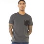 Lyle And Scott Vintage Heren Contrast T-shirts Donkergrijs