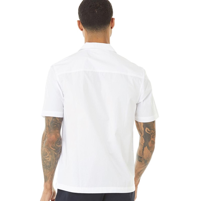 Lyle And Scott Vintage Chemises à Manches Courtes Resort Homme Blanc