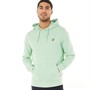 Lyle And Scott Vintage Mens Pullover Hoodie Turquoise Shadow