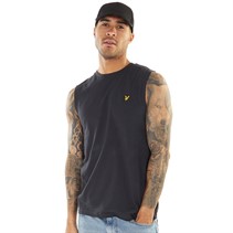 Lyle And Scott Vintage Mens Sleeveless T-Shirt True Black