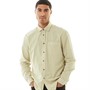 Lyle And Scott Vintage Mens Contrast Stitch Long Sleeve Shirt Viaduct/Vanilla Ice