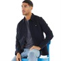 Lyle And Scott Vintage Mens Washed Drill Overshirt Dark Navy
