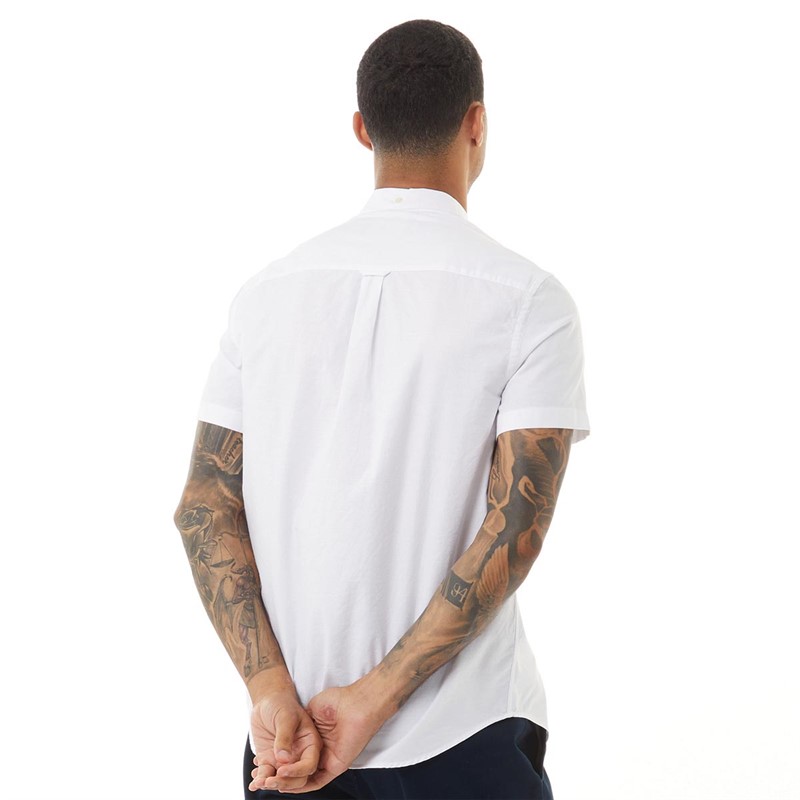 Lyle & Scott T-Shirt Classica Bambini E Ragazzi – Puro Cotone A Manica Corta – Girocollo A Coste Con Logo Ricamato – Vestibilità Comoda