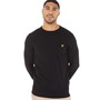Lyle And Scott Vintage Mens Cotton Crew Neck Jumper Jet Black