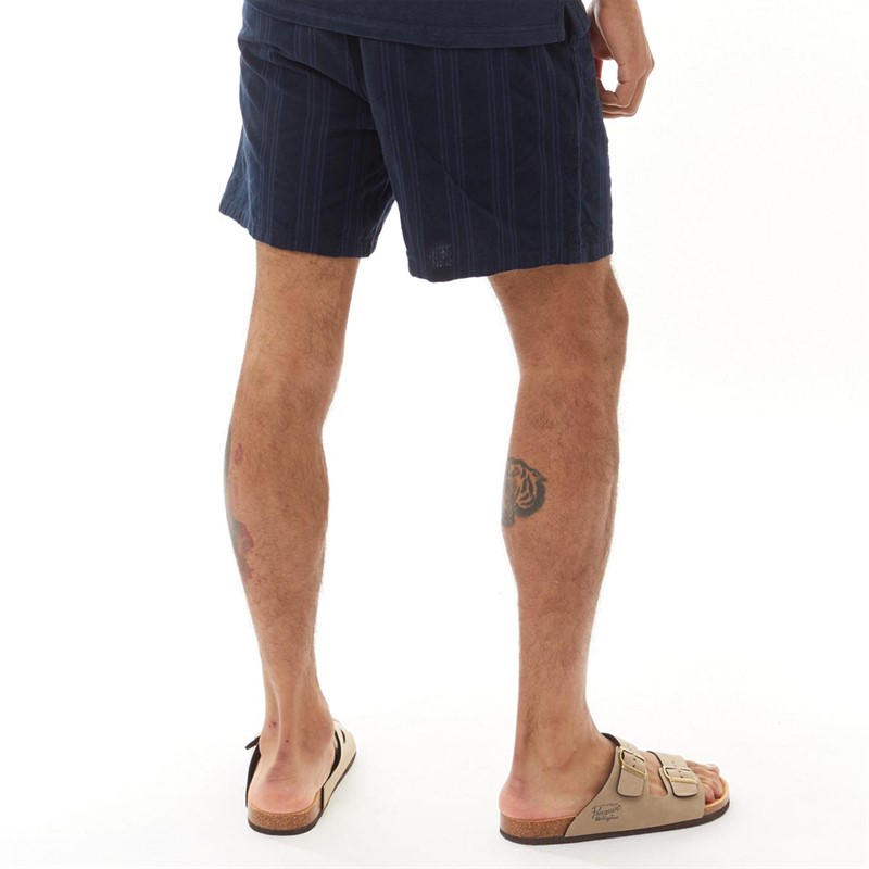 Lyle And Scott Vintage Mens Barre Shorts Dark Navy