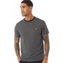 Lyle And Scott Vintage Mens Container T-Shirt Jet Black/Rock Grey