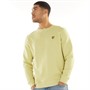 Lyle And Scott Vintage Mens Crew Neck Sweatshirt Natural Green