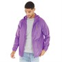 Lyle And Scott Vintage Mens Semi Sheer Lightweight Jacket Amethyst