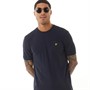 Lyle And Scott Vintage Mens Milano Trim T-Shirt Dark Navy