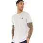 Lyle And Scott Vintage Mens Cotton Slub T-Shirt Light Mist