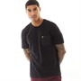 Lyle And Scott Vintage Mens Softshell Pocket T-Shirt Jet Black