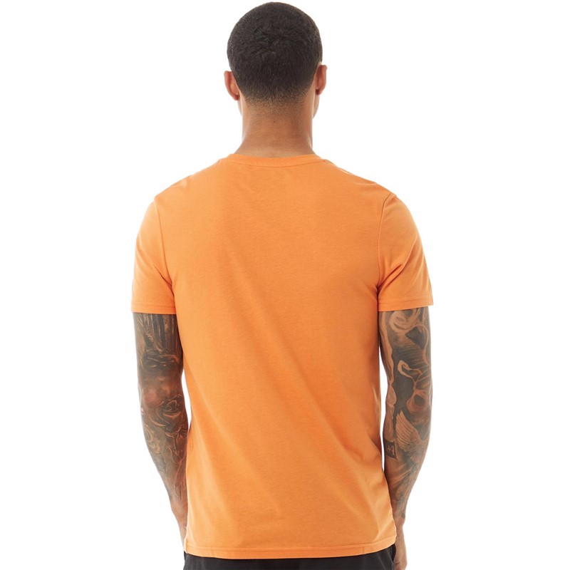 Lyle And Scott Vintage Mens Martin T-Shirt Fox Orange