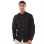 Lyle And Scott Vintage Mens Slim Fit Long Sleeve Shirt Jet Black