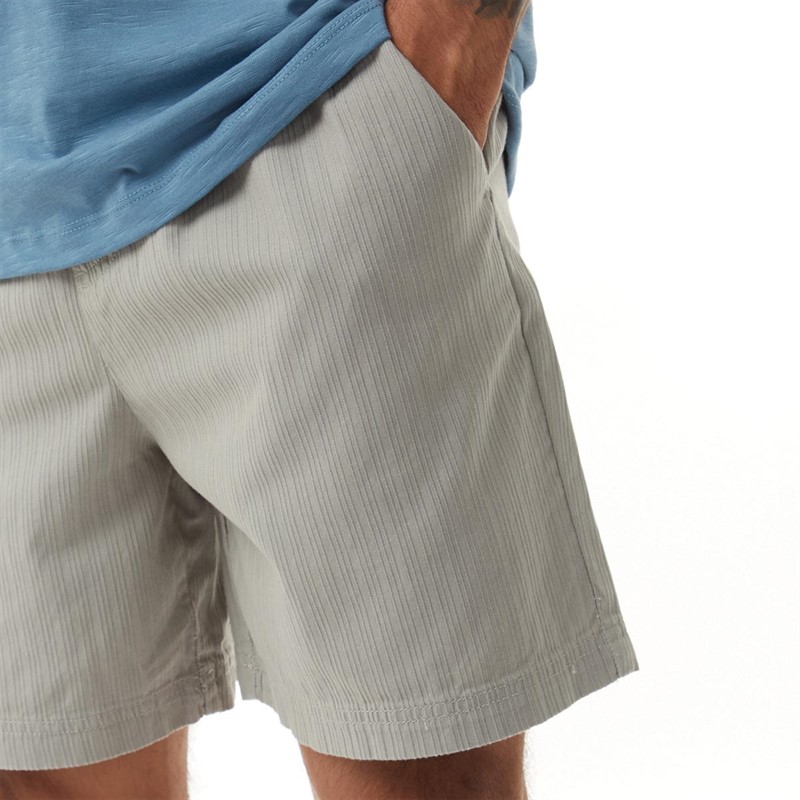 Lyle And Scott Vintage Mens Ridge Shorts Cold Grey