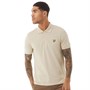 Lyle And Scott Vintage Mens Plain Polo Shirt Sesame