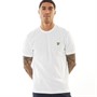 Lyle And Scott Vintage Mens Milano Trim T-Shirt White