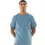 Lyle And Scott Vintage Mens Crest Tipped T-Shirt Skipton Blue