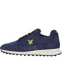 Lyle And Scott Vintage Baskets Alder Suede Homme Bleu Foncé