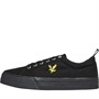 Lyle And Scott Vintage Mens Aurea Trainers Black/Black Sole