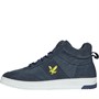 Lyle And Scott Vintage Baskets Montantes Jura Mid Suede Homme Bleu Marine Foncé