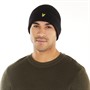 Lyle And Scott Vintage Mens Racked Rib Beanie True Black