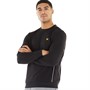 Lyle And Scott Vintage Mens Crew Neck Long Sleeve Top Jet Black