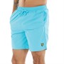 Lyle And Scott Vintage Mens Plain Swim Shorts Blue Scorch